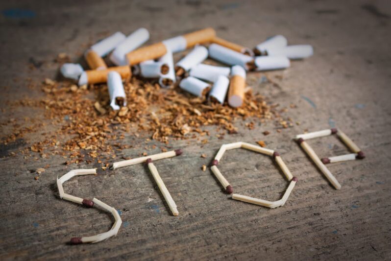 cigarete in odpoved