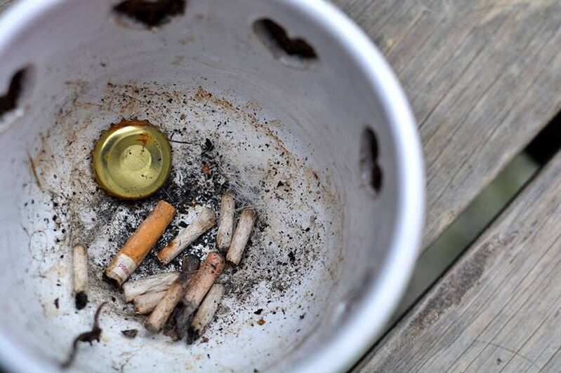 cigaretni ogorki in spremembe v telesu ob opuščanju kajenja